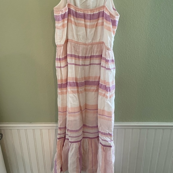 colorful long flowy dress - Picture 2 of 2